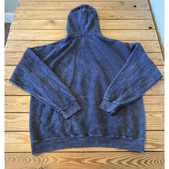 Michelangelo Graphic Hoodie Sweatshirt Size XL Men’s Grey Pullover - Picture 2 of 6